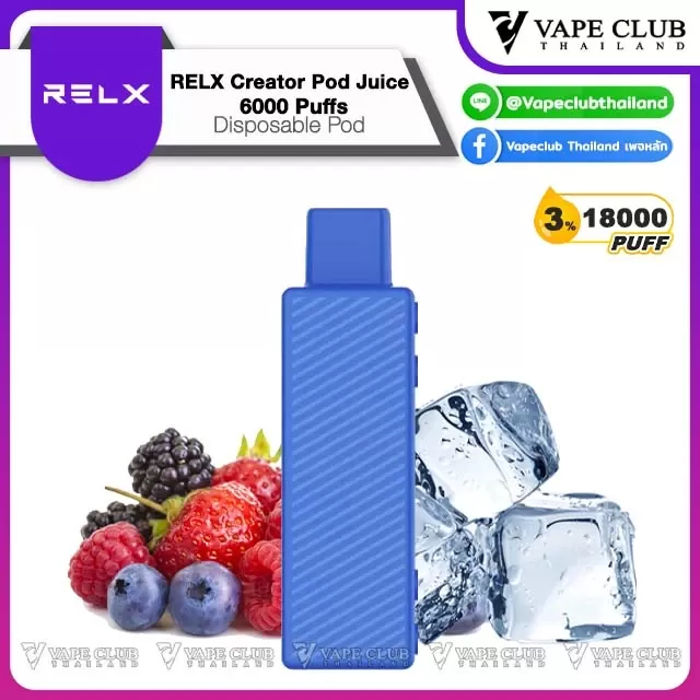 Relx Creator 18000 Puffs Pod Juice - Image 2