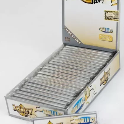 Juicy Jay’s 1 1/4 Superfine Vanilla Ice Flavoured Papers