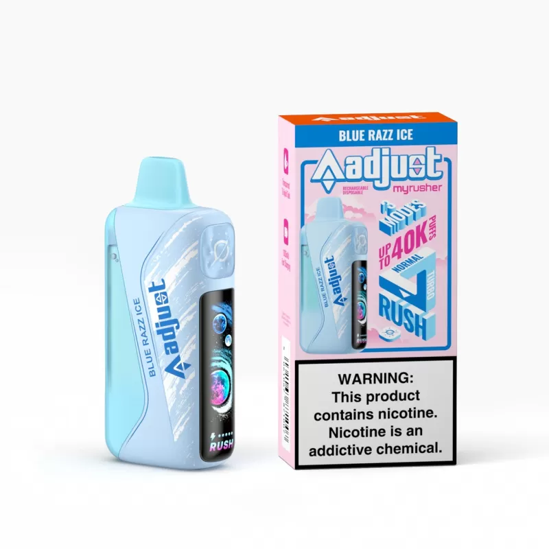 adjust myrusher 40K Puff Disposable Device - 40,000 Puffs - Watermelon Ice - Image 2