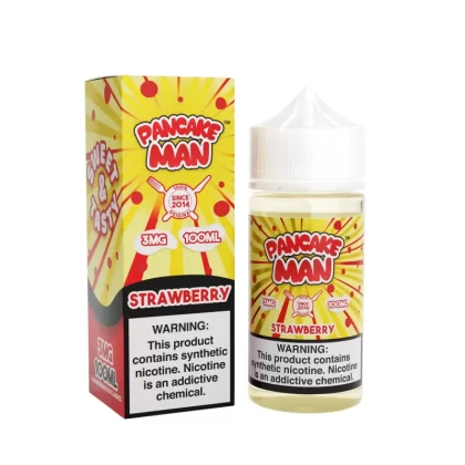 PANCAKE MAN - Strawberry - 100ML E-Liquid