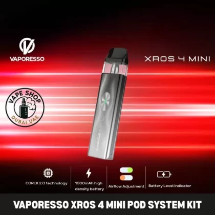 VAPORESSO XROS 4 Mini Pod System Kit in Dubai - Black, Camo Red