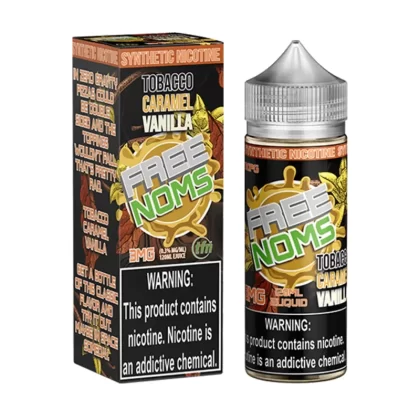 Tobacco Caramel Vanilla TFN 120ml Vape Juice – Free Noms - Eightvape
