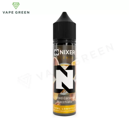 Salted Caramel Macchiato Longfill E-Liquid Concentrate by Nixer