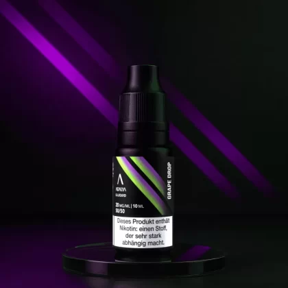 Adalya Liquid – Grape Drop - 10mg/ml, 20mg/ml; Propylenglykol, pflanzliches Glycerin