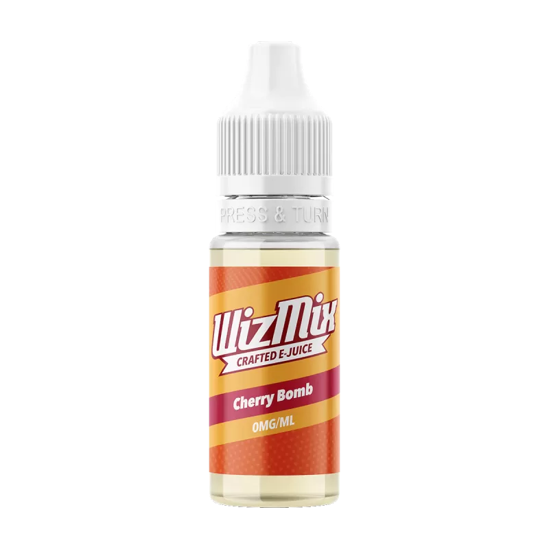 Wizmix Cherry Bomb - 10ml - 12mg - Vape Product (346EAD)