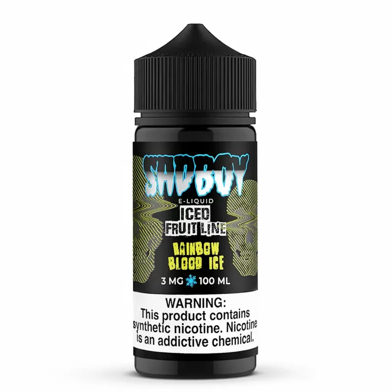 Sadboy Rainbow Blood Ice 100mL Tropical Fruit Menthol
