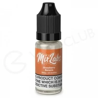 Strawberry Banana Nic Salt E-Liquid by Mix Labs