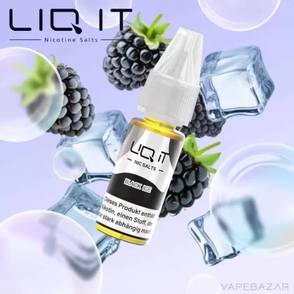 Lovesticks LIQ IT Liquid – Black Ice - 20mg/ml, Nikotinfrei; Brombeere
