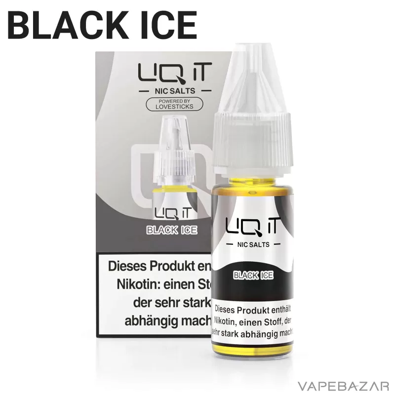 Lovesticks LIQ IT Liquid – Black Ice - 20mg/ml, Nikotinfrei; Brombeere - Image 2