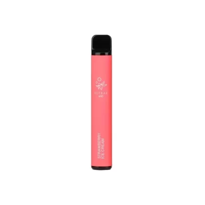Strawberry Ice Cream Elf Bar Pre Filled disposable vape Pod Kit (Pack of 5)