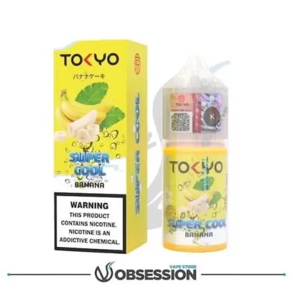 Super Cool Series Banana Salt By Tokyo | 30ml