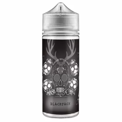 Black Jack 100ml Shortfill Eliquid by Poison