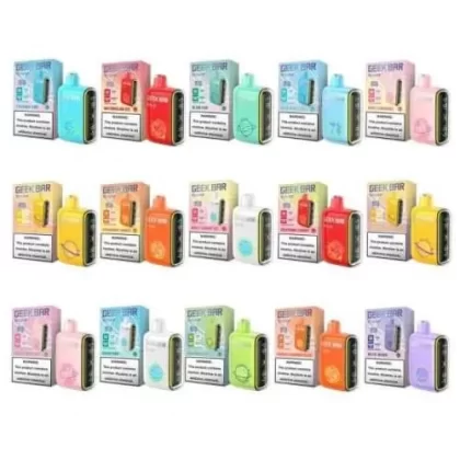 Geek Bar Pulse 15K Disposable Vape - Berry Bliss, Black Cherry