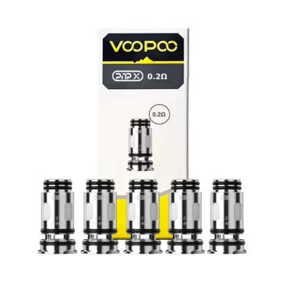 VOOPOO PnP X Coils Vape in Dubai - PnP X Coils 0.15 Ω (60-80W) DTL, PnP X Coils 0.2 Ω (40-60W) DTL
