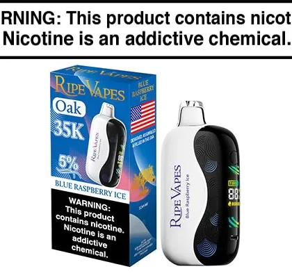 RIPE VAPES OAK 35K DISPOSABLE – 35,000 PUFFS - Vapejuice