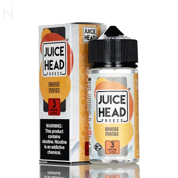 Juice Head E-Liquid - Orange Mango Freeze - 100ml - 3mg