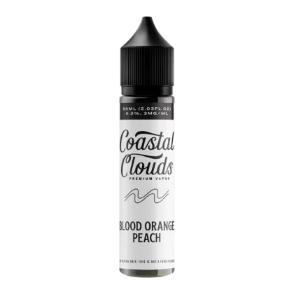 Blood Orange Peach Coastal Clouds E-Juice - Site#VAP~Nicotine#3mg>6mg~Size#Single