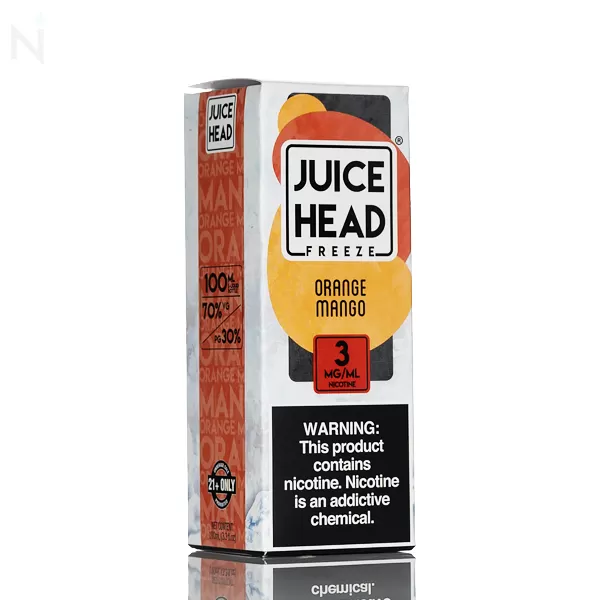 Juice Head E-Liquid - Orange Mango Freeze - 100ml - 3mg - Image 3