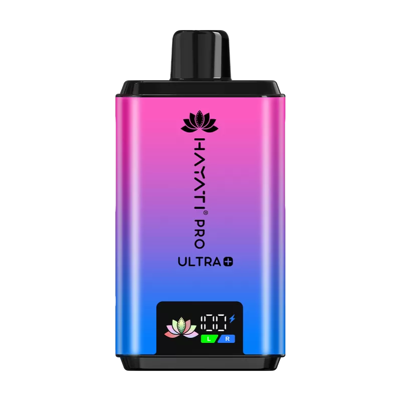 Hayati Pro Ultra Plus 25000 Pod Kit - CHERRY ICE / PEACH MANGO - Ecigwizard - Image 2