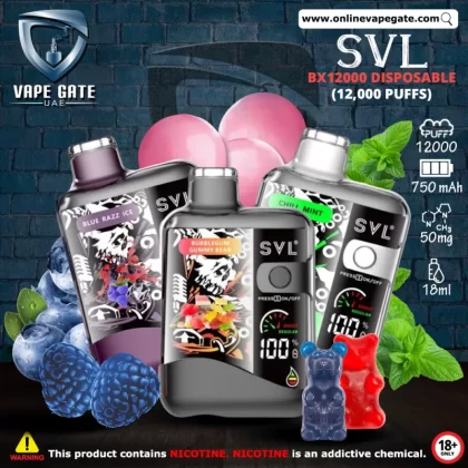 SVL BX12000 Disposable Vape (12,000 Puffs )