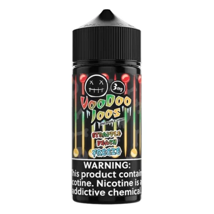 Sale $18.00 – Strapple Peach Freeze by Voodoo Joos Series 100mL