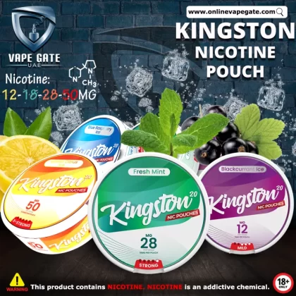 Kingston Nicotine Pouches - 18 mg / Fresh Mint