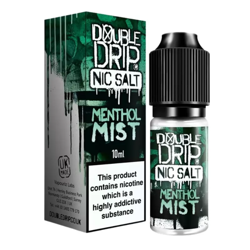Menthol Mist Nic Salt E-Liquid by Double Drip (10ml)