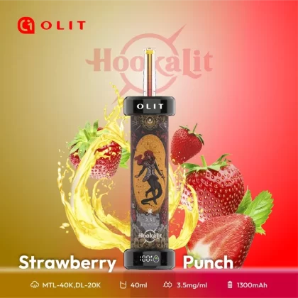 Strawberry Punch – Olit 40K Hookah