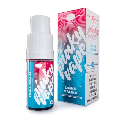 Liquid Pinky Vape 12mg 10ml Zimna Malina