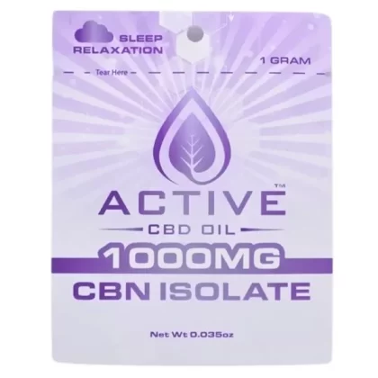 Active CBD Oil CBN Isolate 1000mg