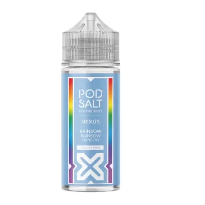 Pod Salt Nexus Rainbow 100ml Short Fill E-Liquid - Vapourdays Co