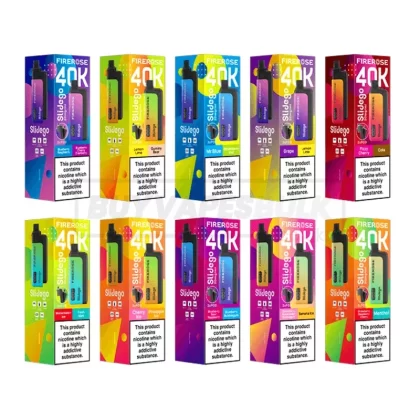Elux Firerose Slidego 40K Prefilled Vape Kit – Box of 5