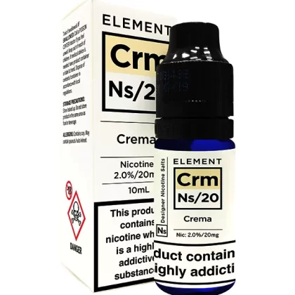 Element Cream Nic Salt E-Liquid