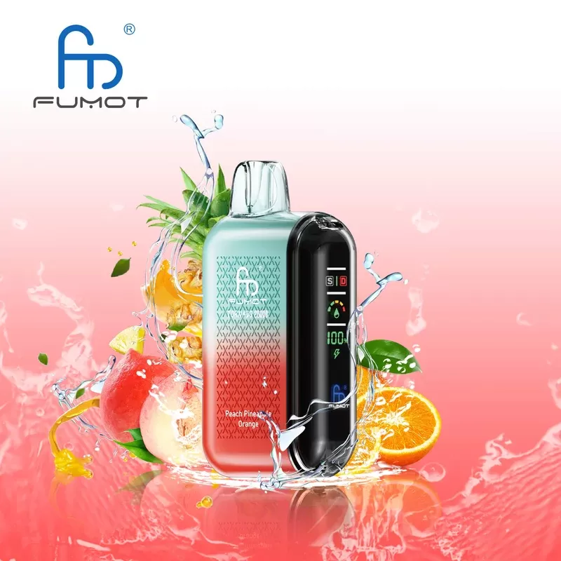 Fumot Randm Tornado 20000 Peach Pineapple Orange