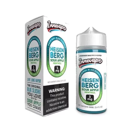 Innevape - Heisenberg Sour Apple Menthol - 100ML E-Liquid - 3MG