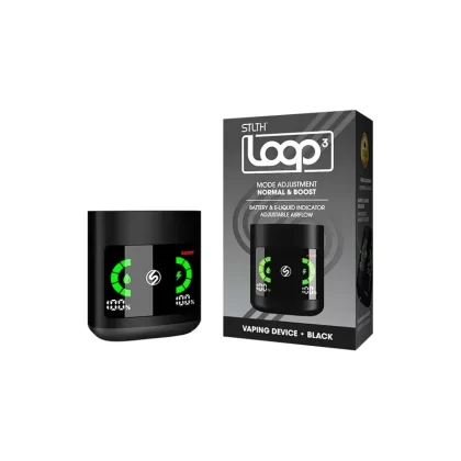 STLTH LOOP 3 CLOSED POD DEVICE - Colour#Black