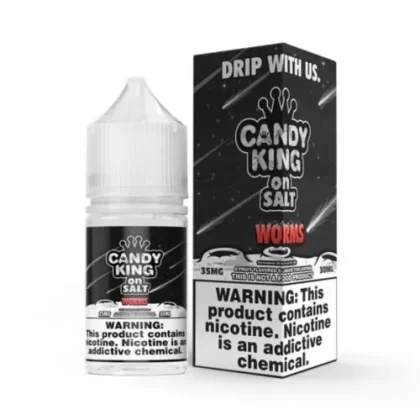 Candy King Salt E-Liquid – Worms 30ml