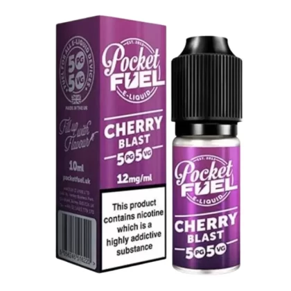 Cherry Blast 50/50 E-Liquid by Pocket Fuel (10ml) - 3mg