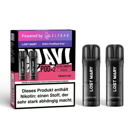 Elfbar Lost Mary WAVI – Prefilled Pod – Peach Ice - Pfirsich / Ice