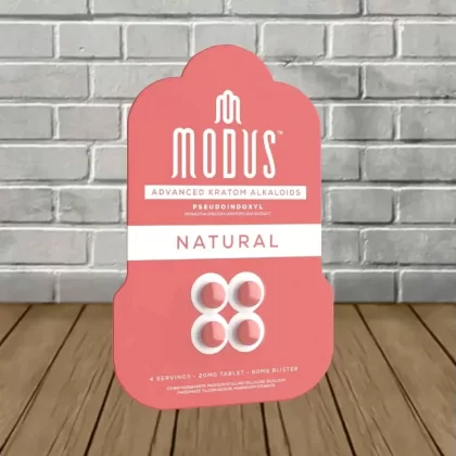 Modus Advanced Kratom Alkaloids Pseudoindoxyl Extract Tablets 4ct