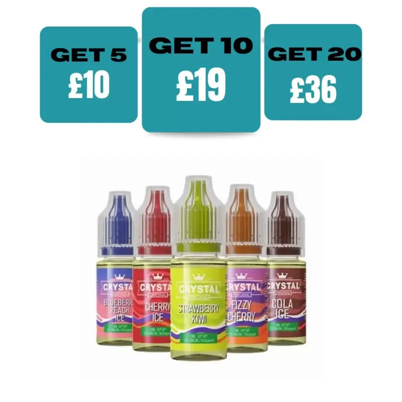 Ske Crystal Nic Salt 10ml - Menthol / 10mg