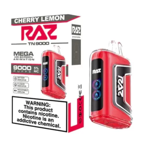 Cherry Lemon Raz TN9000 – By Geekvape