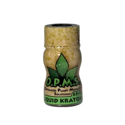 OPMS Gold Liquid Kratom Shot - Ecigdepot