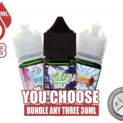 Juice Roll Upz Salt Nic Bundle 3x30ml (90ml)