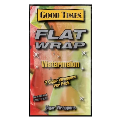Good Times Watermelon Flat Wraps - Product#Watermelon~Packaging#25 Packs of 2