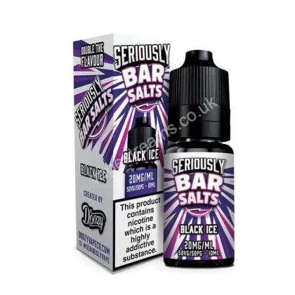 Doozy Seriously Bar Salts Black Ice Nic Salt E-Liquid - Vapestreams Co