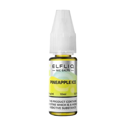 Pineapple Ice Elfliq Nic Salt by Elfbar - 10ml - 5mg