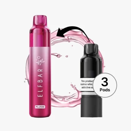 ELFBAR PLUS 50 Drinks Edition (Limonade) – Hybrid Vape Kit