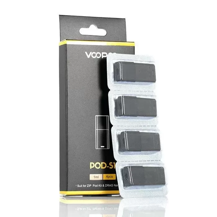 Voopoo Drag Nano Replacement S1 Pods 4pcs - Vape Store