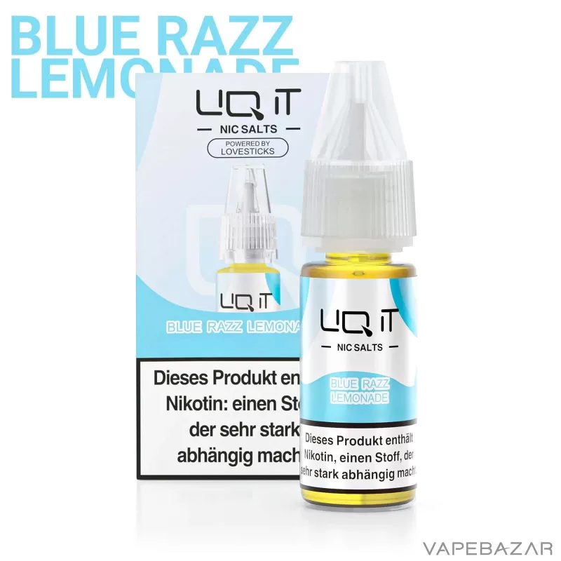 Lovesticks LIQ IT Liquid – Blue Razz Lemonade - Vapebazar - Image 2